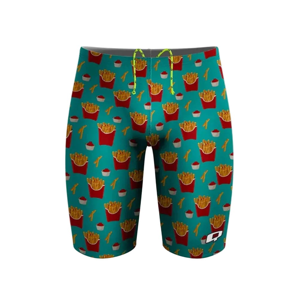 Men's Performance Training Jammer — Quick Dry Chlorine Resistant