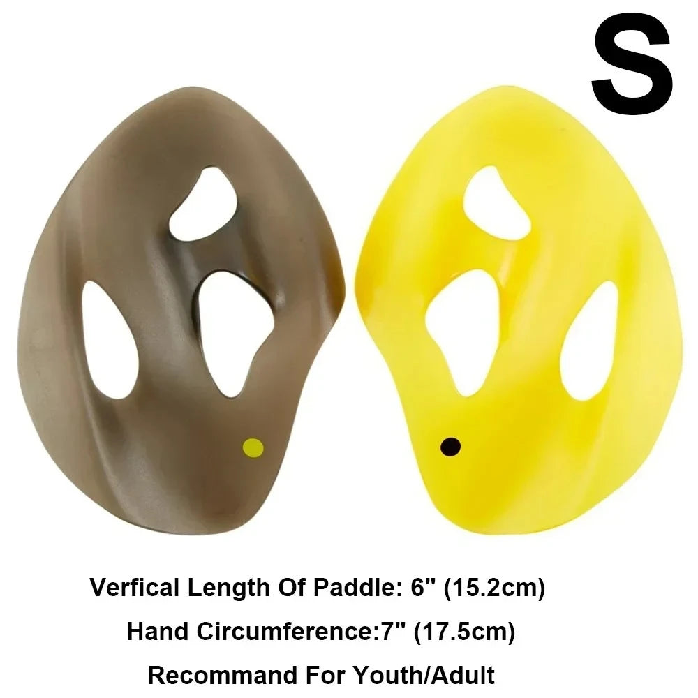 Swimming Paddles Swimming Ergonomic Paddles Professional Strokes Practice Correction Swim Training Paddle