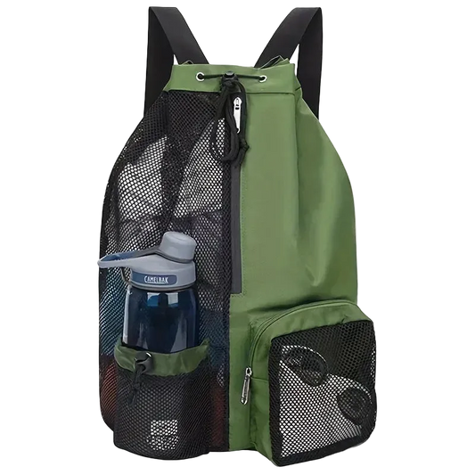 Titan Swim Bag — Mesh Drawstring Backpack with Wet Pocket