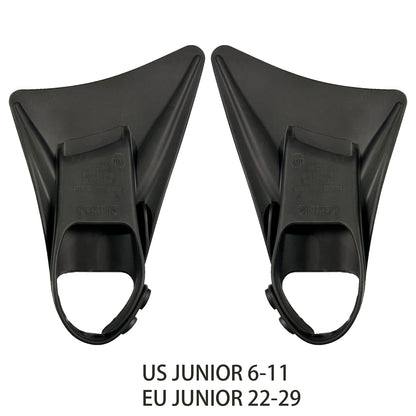 Unisex Adult Fin Speed Elite Max Swim Training Fins Powerfin pro II Silicone Short Blade Flippers for Men And Women