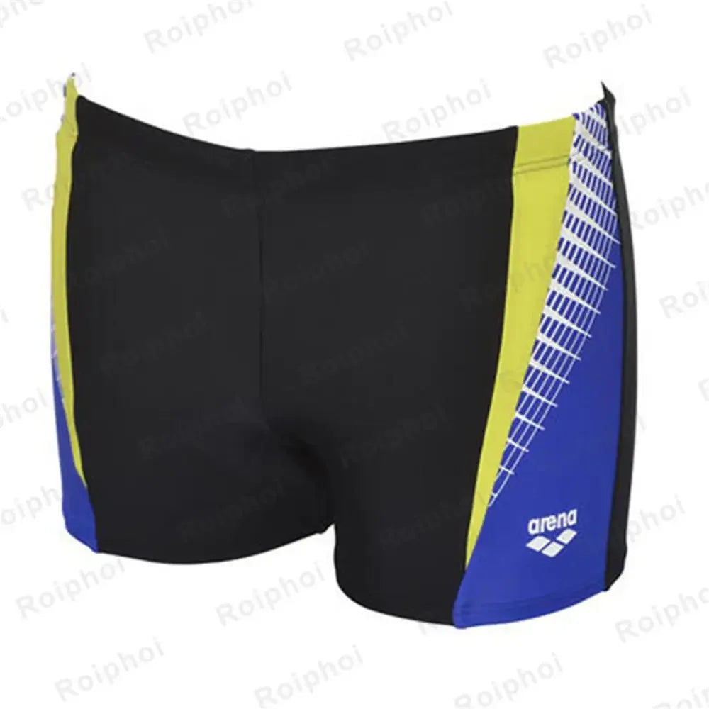 Summer Quick-dry Swimming Trunks Shorts Men Swimsuit Beach Pants Print Bathing Suit Plus Size 2023