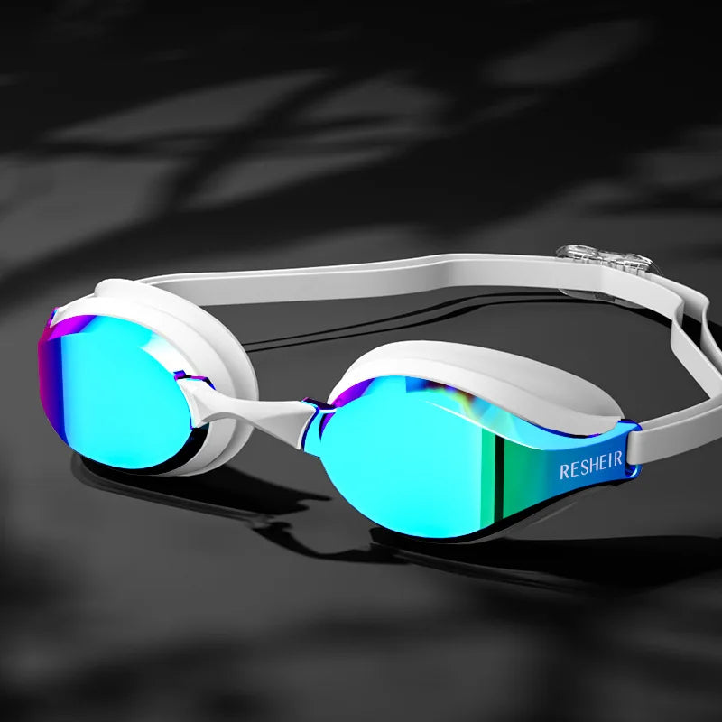 Titan Pro Racing Swim Goggles — Anti-Fog HD Wide Angle