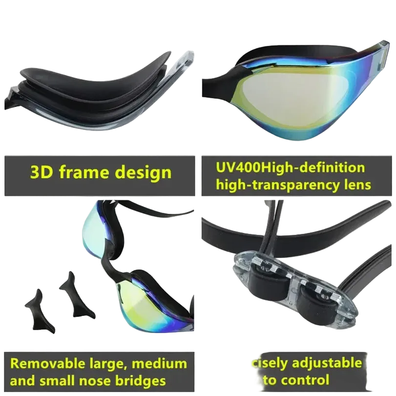 Titan HydraShield Protective Swim Goggles — Anti-Fog UV Protection