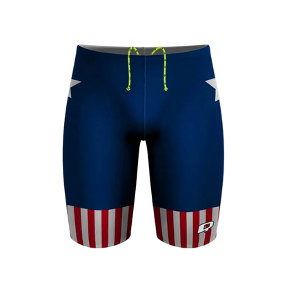 Men's Performance Training Jammer — Quick Dry Chlorine Resistant
