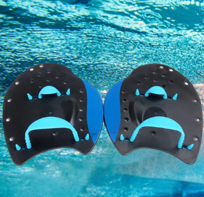 Titan Pro Swimming Hand Paddles — Adjustable Silicone Straps