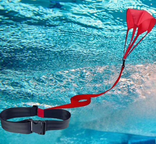 Titan Resistance Training Set — Belt & Swim Parachute
