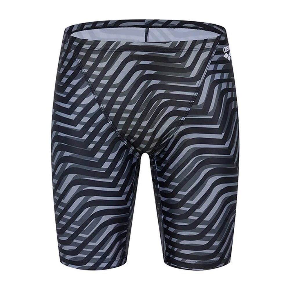 Arena Men's Pro Competition Five-Quarter Jammer - TitanGrey / WhiteXS