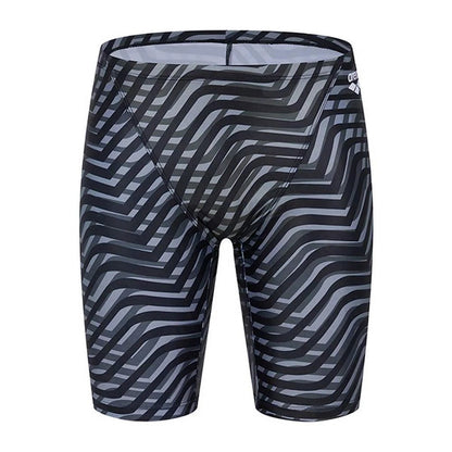 Arena Men's Pro Competition Five-Quarter Jammer - TitanGrey / WhiteXS