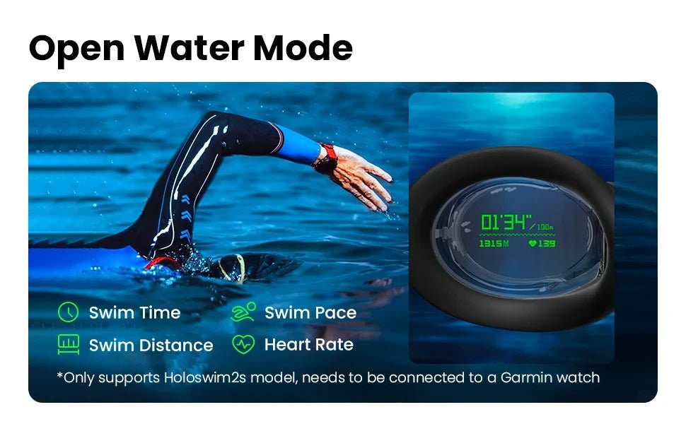 Holoswim 2S AR Smart Swim Goggles - Titan2S