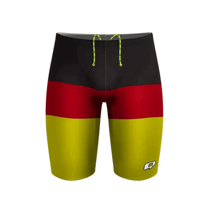 Men's Performance Training Jammer — Quick Dry Chlorine Resistant - TitanGerman FlagS