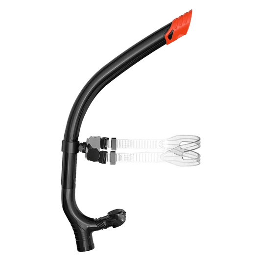Titan Center-Mount Lap Swim Snorkel - TitanBlack