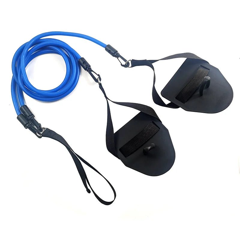 Titan DryLand Swim Simulation Resistance Trainer — Premium Strength & Stroke Forging Band - TitanBlue