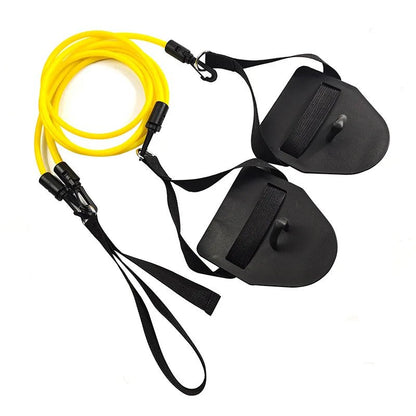 Titan DryLand Swim Simulation Resistance Trainer — Premium Strength & Stroke Forging Band - TitanYellow