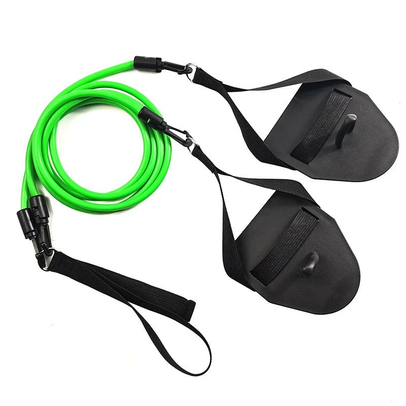 Titan DryLand Swim Simulation Resistance Trainer — Premium Strength & Stroke Forging Band - TitanGreen