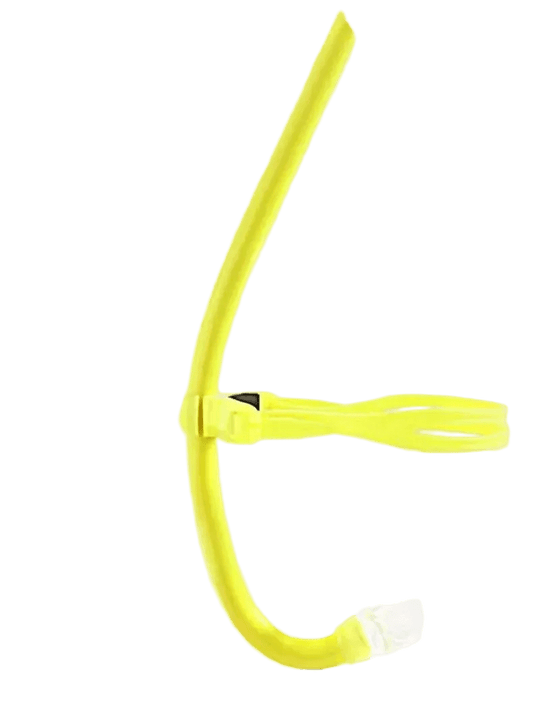 Titan Frontal Silicone Technical Swim Snorkel - TitanYellow