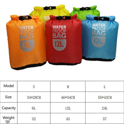 Titan HydraSafe Dry Sack — Waterproof Roll-Top Swimming & Marine Gear Bag - TitanGreen6L