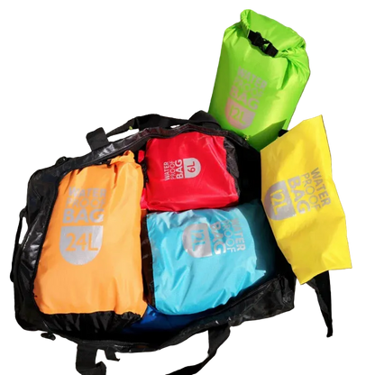 Titan HydraSafe Dry Sack — Waterproof Roll-Top Swimming & Marine Gear Bag - TitanGreen6L