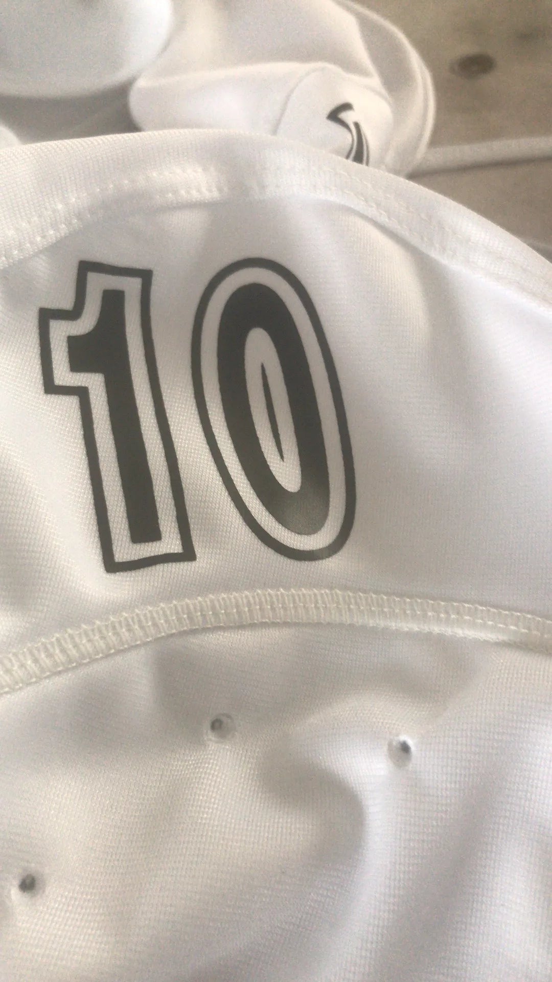 Titan HydraShield Water Polo Cap — Premium Ear Protection & Numbered Practice Hat - TitanWhite 10