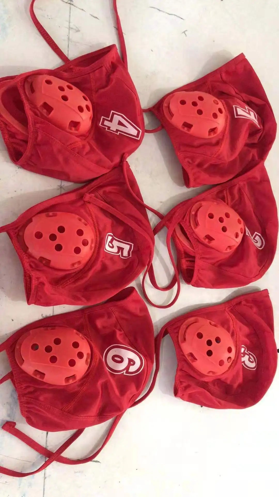 Titan HydraShield Water Polo Cap — Premium Ear Protection & Numbered Practice Hat - TitanWhite 11