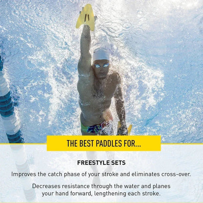 Titan Hydrodynamic Freestyler Swim Paddles - Titan