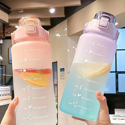 Titan Large-Capacity Hydration Bottle — 2L - TitanBlue2000ml
