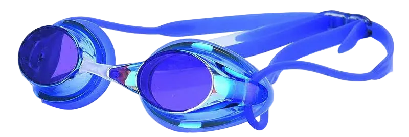 Titan Mirrored Training Goggles — UV Protection Anti-Fog - TitanBlue