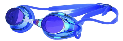 Titan Mirrored Training Goggles — UV Protection Anti-Fog - TitanBlue