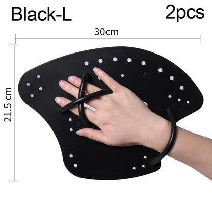 Titan PowerGlide Ergonomic Hand Paddles - Titanblack-L