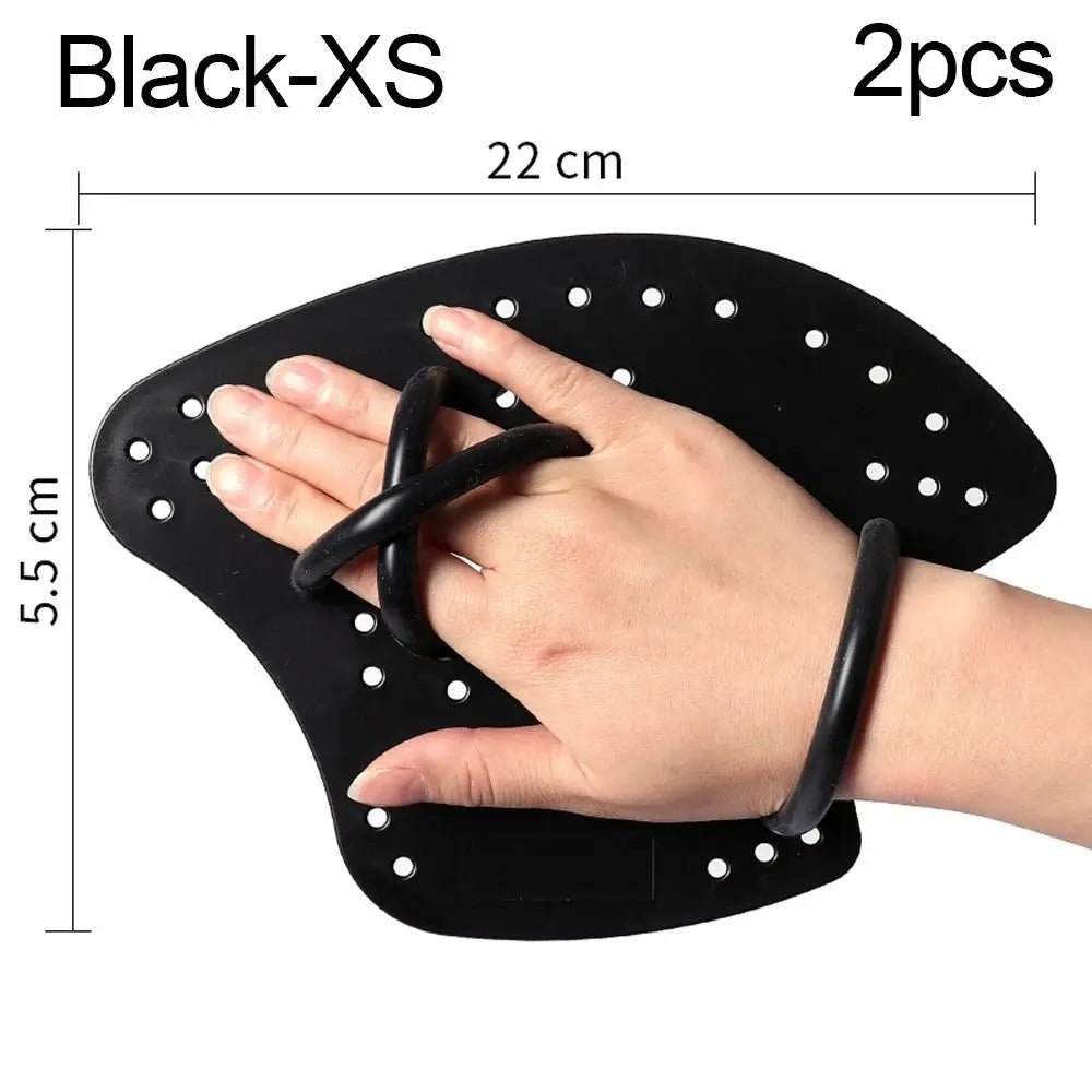 Titan PowerGlide Ergonomic Hand Paddles - Titanblack-XS
