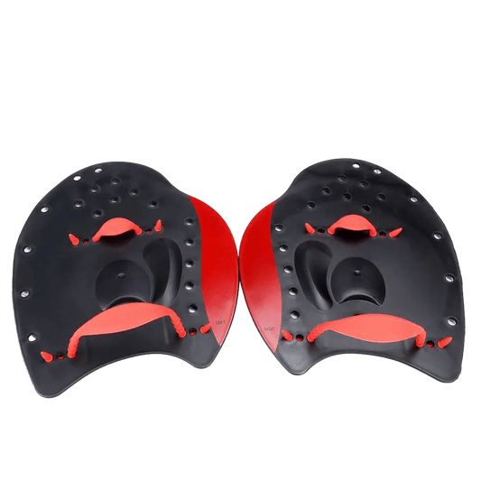 Titan Pro Swimming Hand Paddles — Adjustable Silicone Straps - TitanRedS