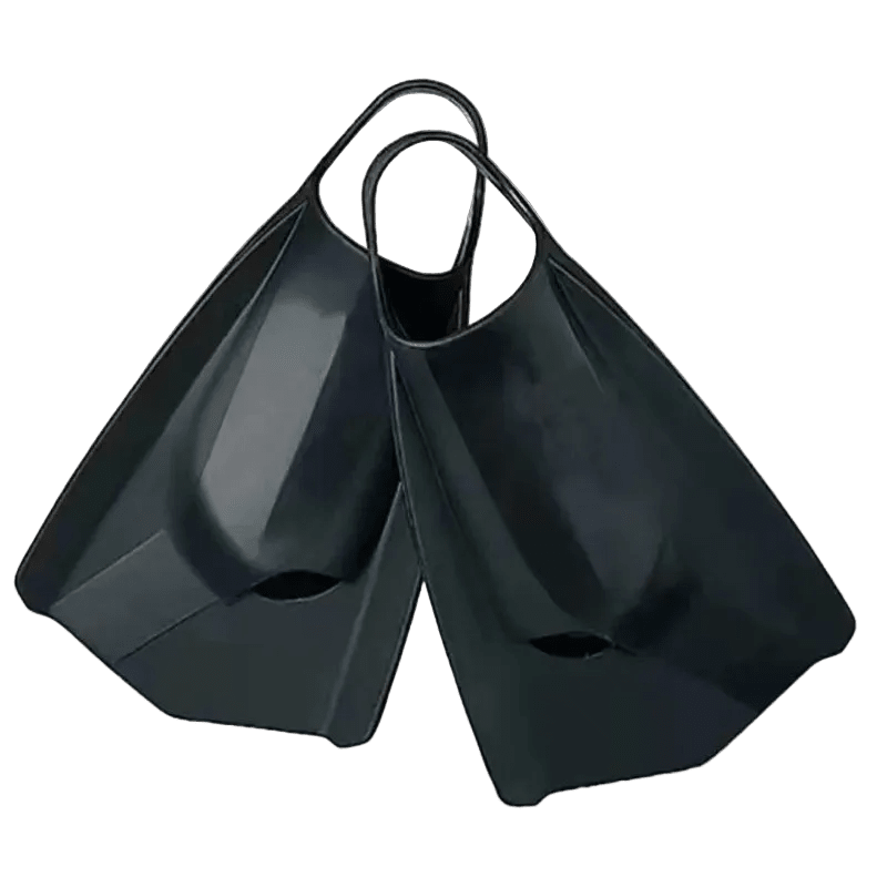 Titan Short Blade Training Fins — Adults & Kids - TitanBlackSize EU 36-37 | US 4.5-5.5 / Foot Length : 22.5-23.5 cm | 8.8"-9.2"