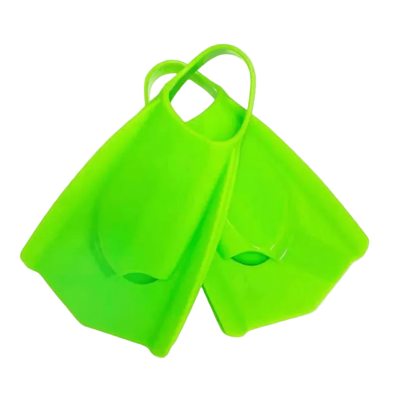 Titan Short Blade Training Fins — Adults & Kids - TitanGreenSize EU 36-37 | US 4.5-5.5 / Foot Length : 22.5-23.5 cm | 8.8"-9.2"