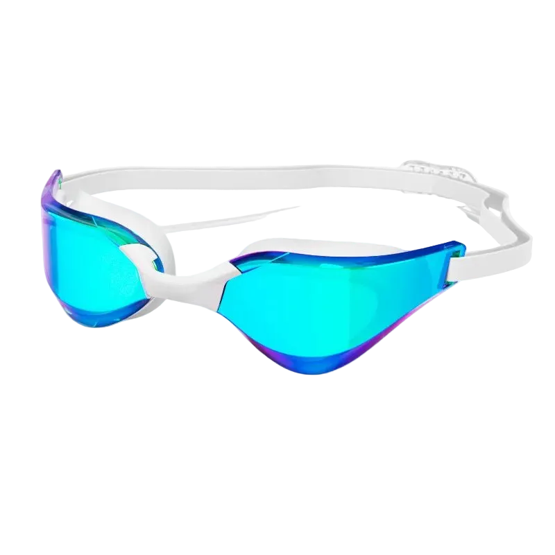 Titan Viper Pro HD Racing Goggles — Anti-Fog Waterproof Professional Swim Goggles - TitanColorful / white