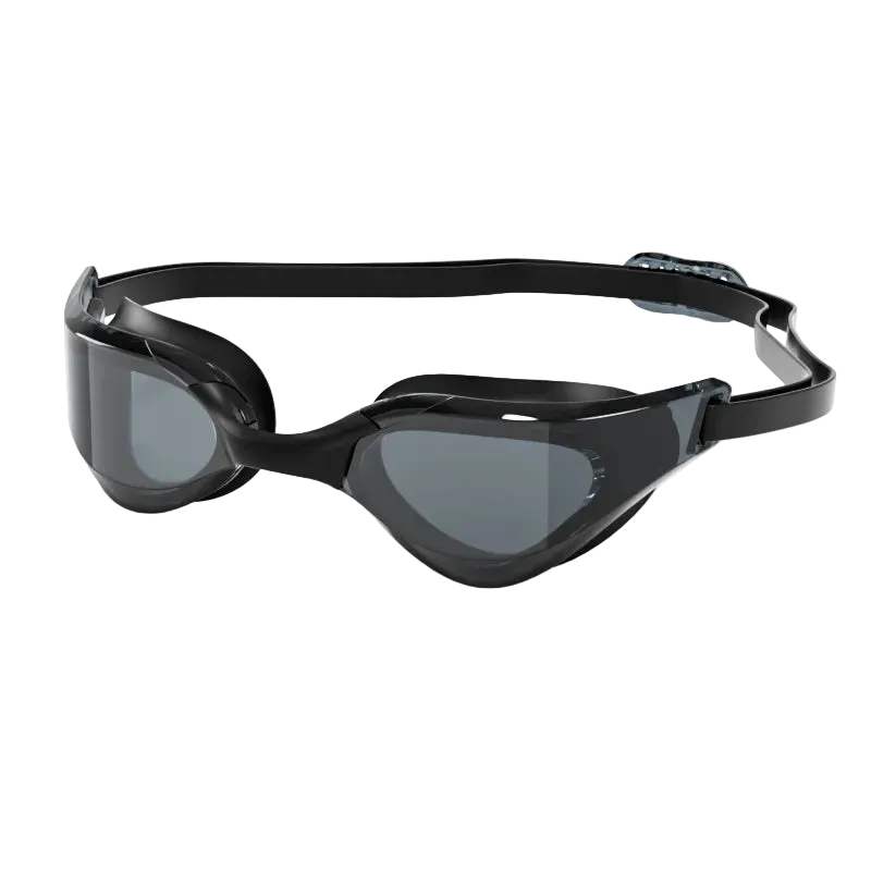 Titan Viper Pro HD Racing Goggles — Anti-Fog Waterproof Professional Swim Goggles - TitanBlack / Smoke